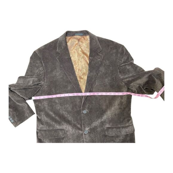 Gianfranco Ruffini Italy Men's Sport Coat Blazer Brown Size 46R - Picture 2 of 7